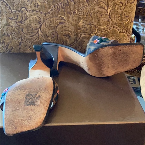 FENDI Zucca Pattern Beads Sandals RK14218i - Picture 2 of 5